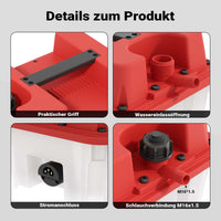 Vaporizzatore per rimozione carta da parati da 2200W 4,5L Staccaparati