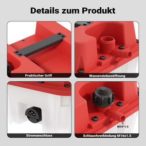 Vaporizzatore per rimozione carta da parati da 2200W 4,5L Staccaparati