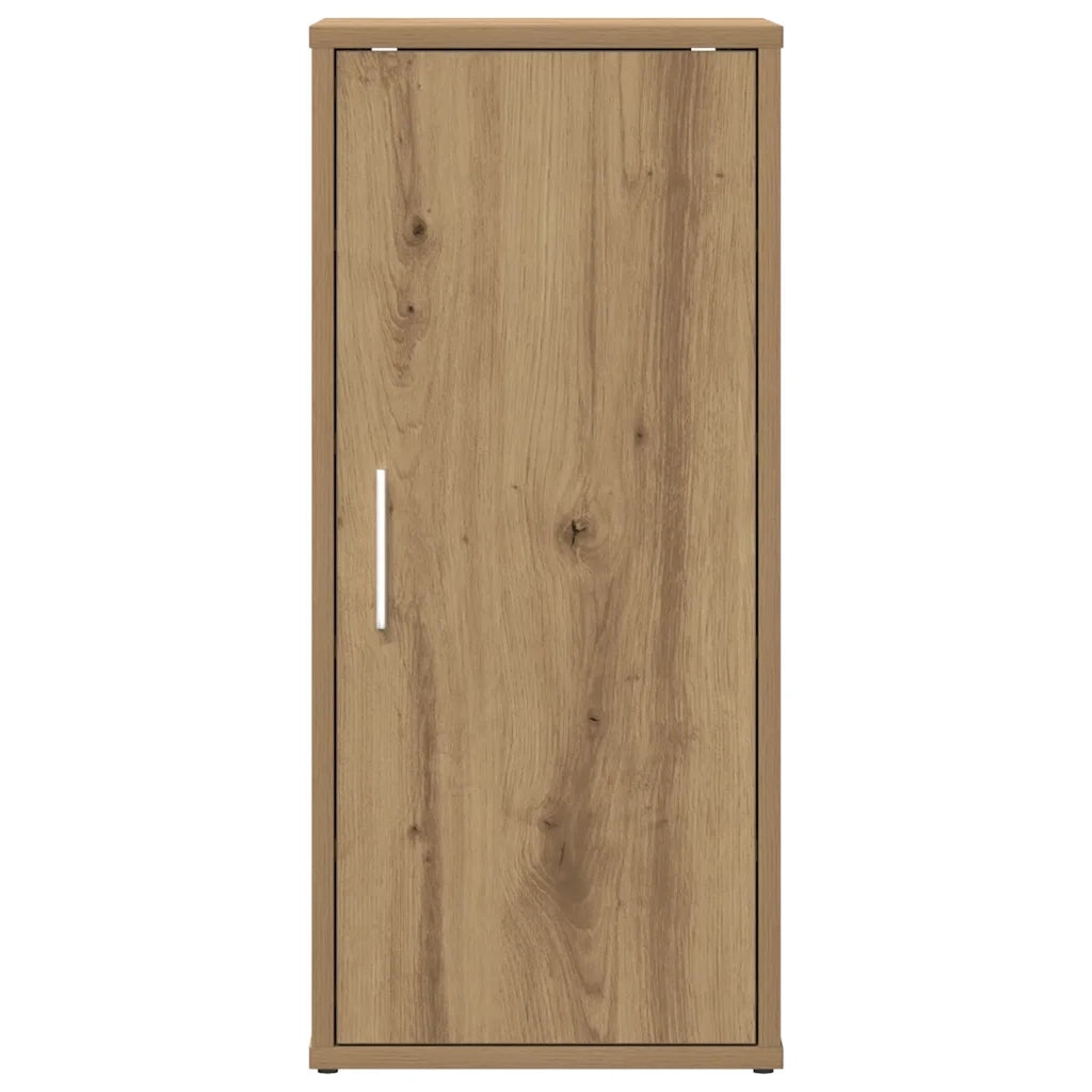 Scarpiera con anta 32 x 35 x 70 cm ampio spazio contenitivo stile artigianale legno di rovere ingegnerizzato 02_0050917