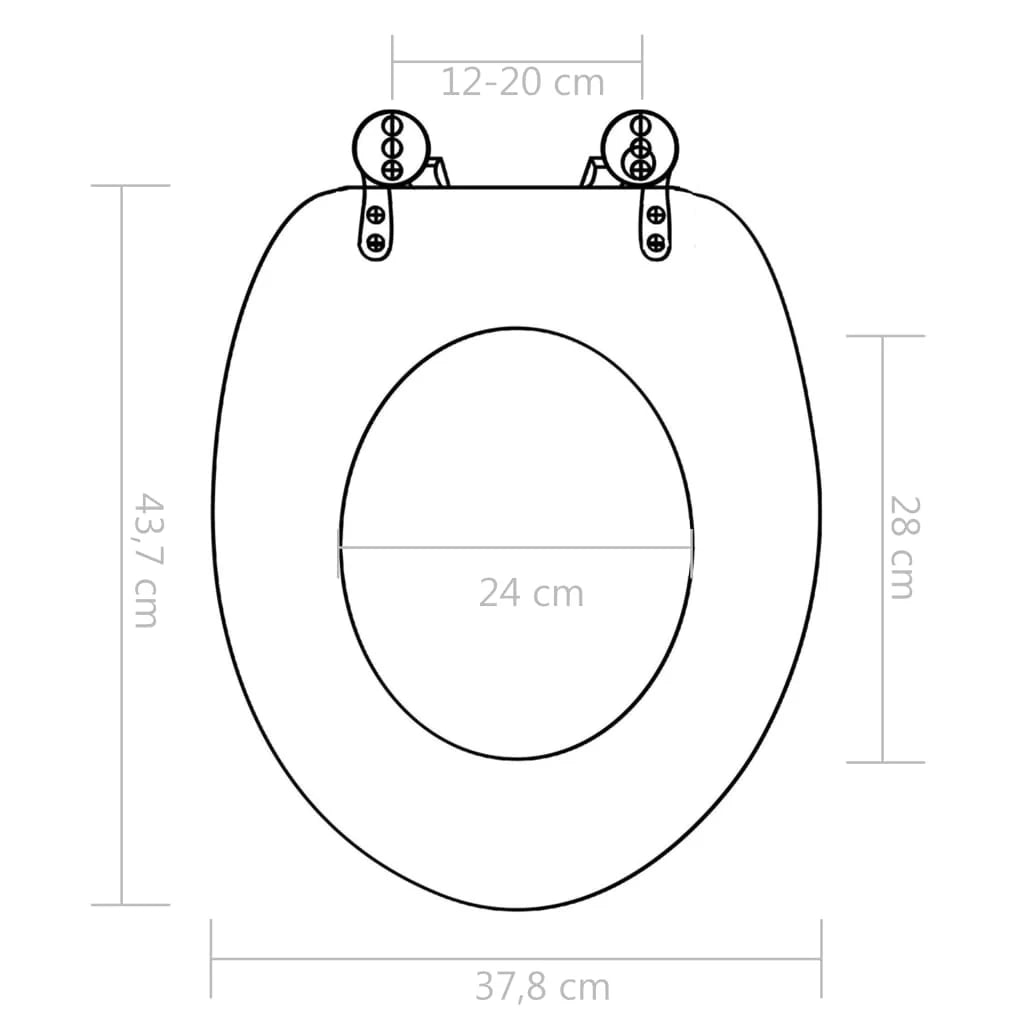 Set di due sedili per WC con coperchio MDF design bambù 02_0002963