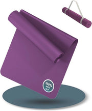 Mat Yoga - 180x60cm - Con Inclusa Cintura - Antislip Extra - 4 mm di Spessore - Mat Gymnastica e Fitness - Workout e Yoga - Mat Sport per Yoga in Casa