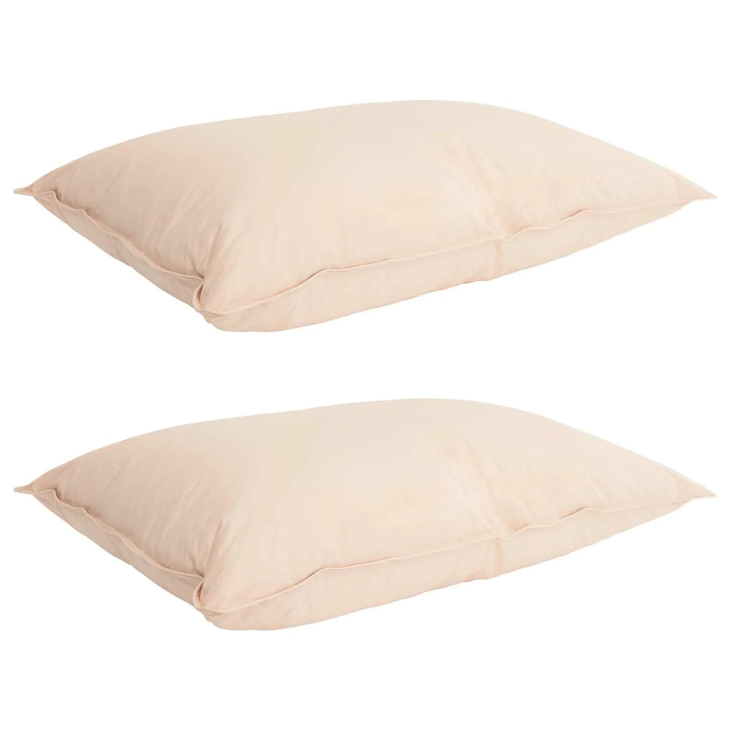 Set di Piumoni 2 pz 240 x 220 cm Tutte le stagioni Beige 3431924