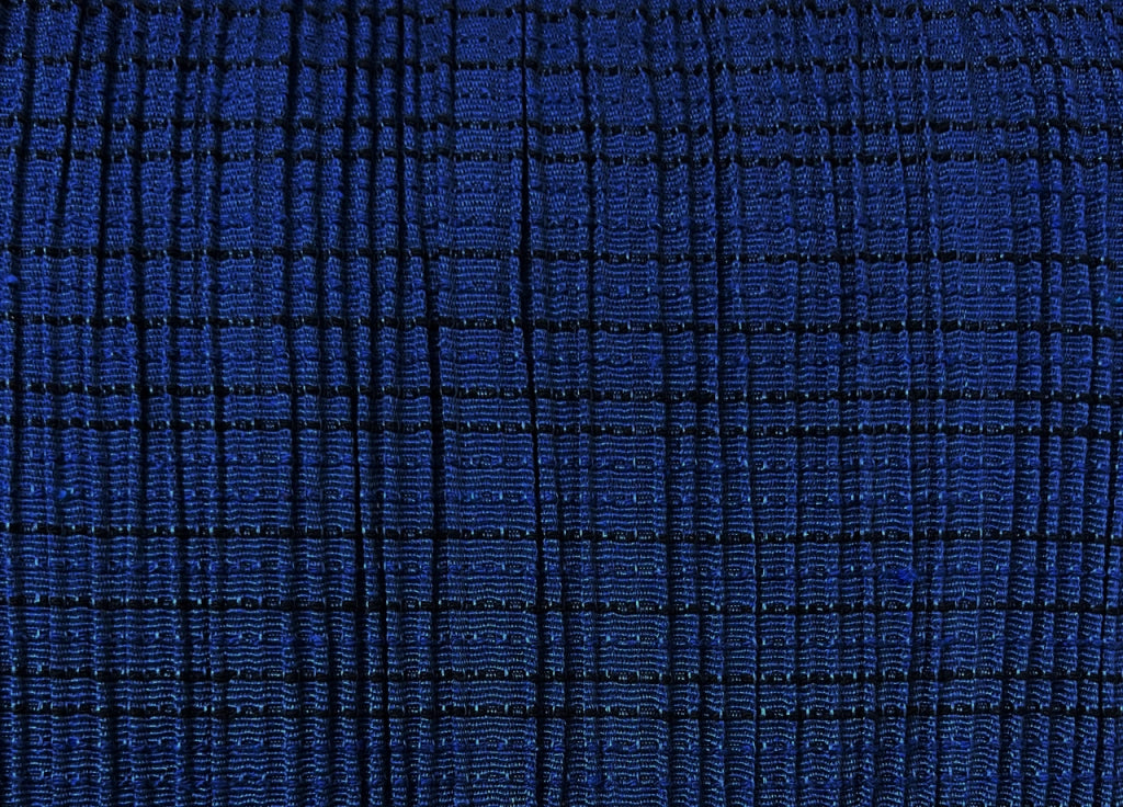 Copridivano Sofà Poltrona Elasticizzato Protezione Tessuto Jacquard Modello Fanny - 2 Posti - Blu