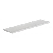 Mensola da Muro, Scaffale Legno, Mensola da Parete, Rovere Sbiancato, 56x15,5x1,8 cm - Smart