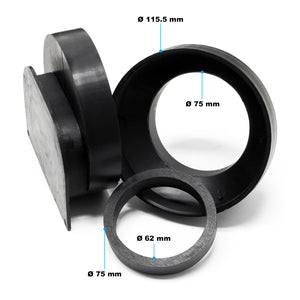 Canale di scolo 3x1m con griglia per scarico acqua 25t Canaletta di drenaggio