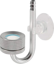 Diffusore di CO2 in Alluminio per Acquario - Miglior Diffusore di Anidride Carbonica con Valvola per Accessorio Acquario.