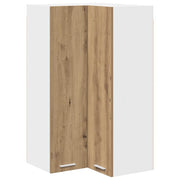 Armadio pensile | Mobile da Cucina Rovere Artigiano e Bianco 57 x 57 x 100 cm