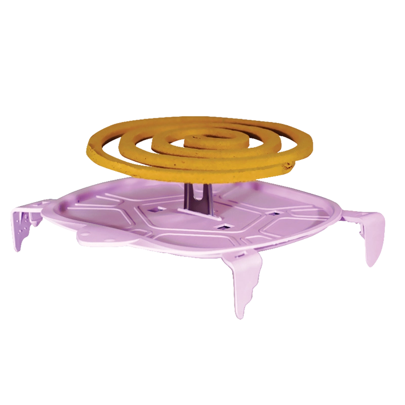 4 confezioni da 10 spirali Anti Zanzare insetticide anti rottura + porta spirali colorato