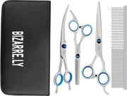 Kit di taglio per animali da compagnia - Set di lame e pettine in acciaio inossidabile - Inclusi lame e pettine - Trattamento capillare per cani e gatti - Taglia fino a 3 cm