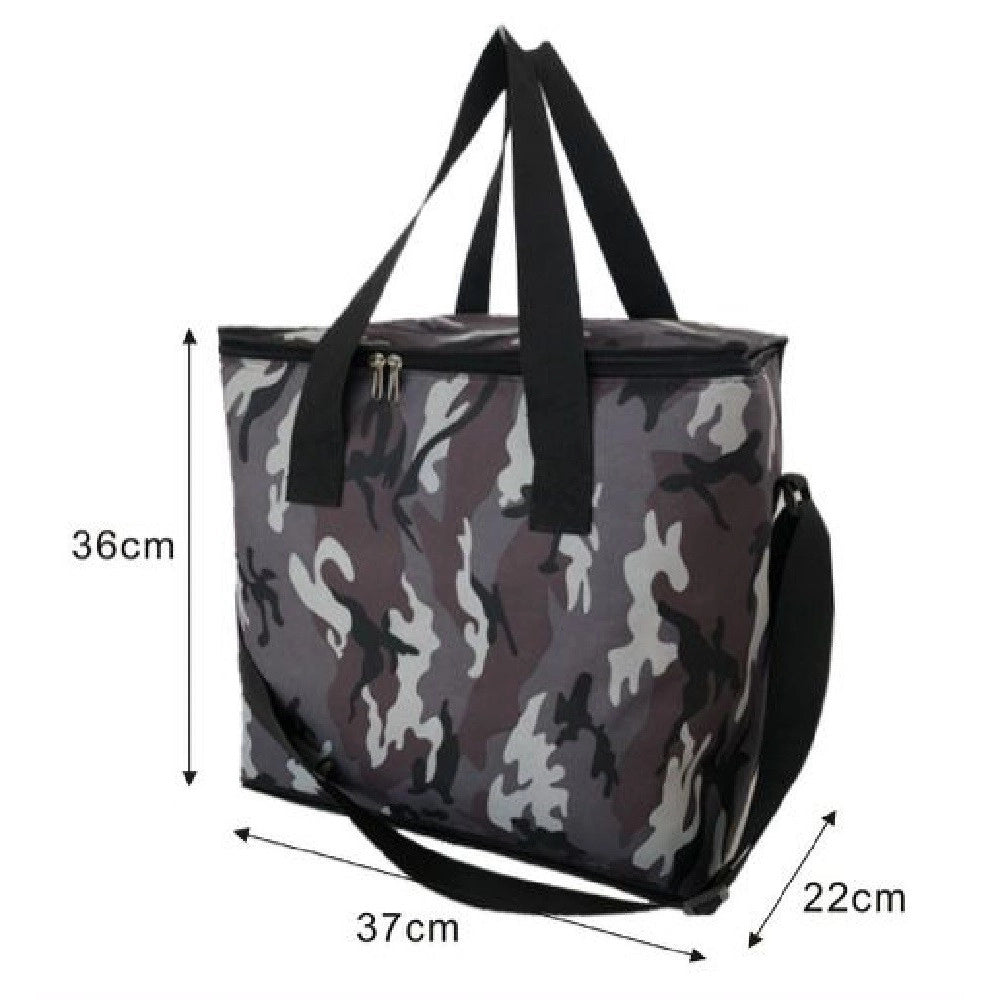 Trade Shop - Borsa Termica Frigo Fantasia Militare 30lt 37x22x36cm Mare Campeggio Picnic 12810 -