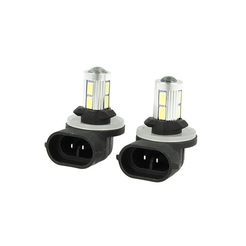 Lampada Led H27 881 PGJ13 12V 10W No Polarita Per Kia Sportage Super Bianco