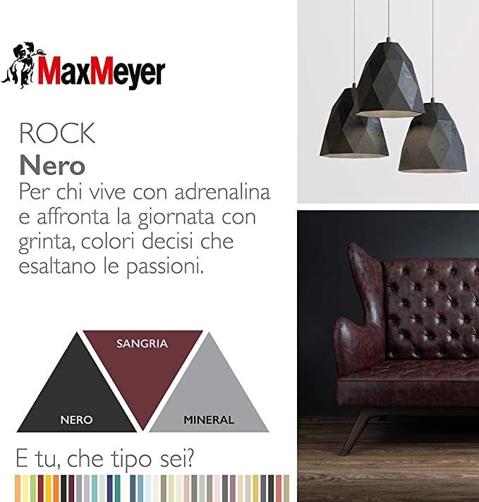 Pittura murale home color nero 0,750 lt