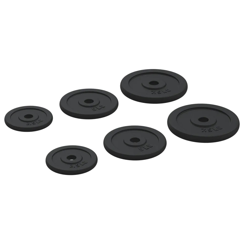 Dischi per Pesi 6 pz 30 kg in Ghisa 93639