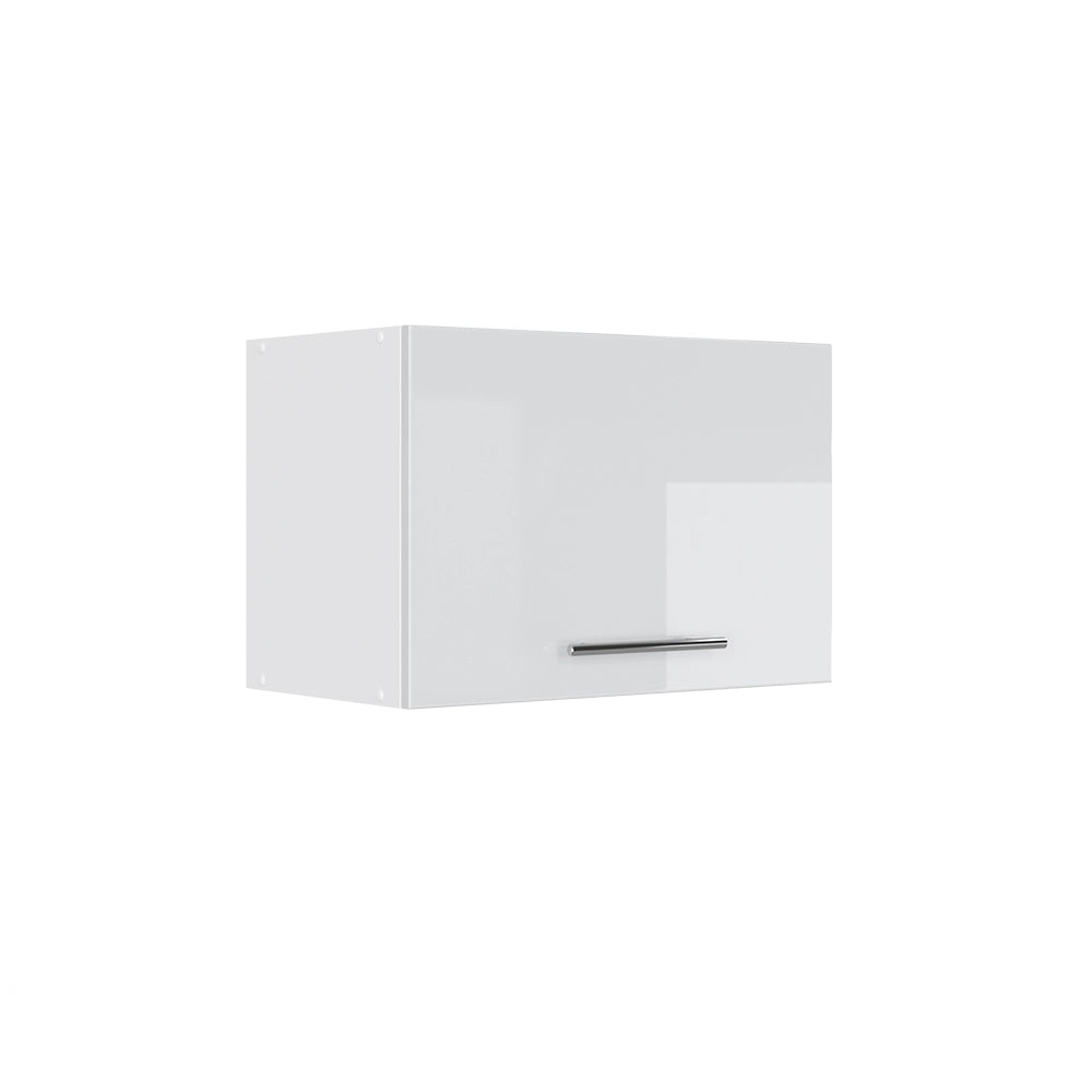 Vicco Pensile da cucina Bianco lucido 60 cm Piatto
