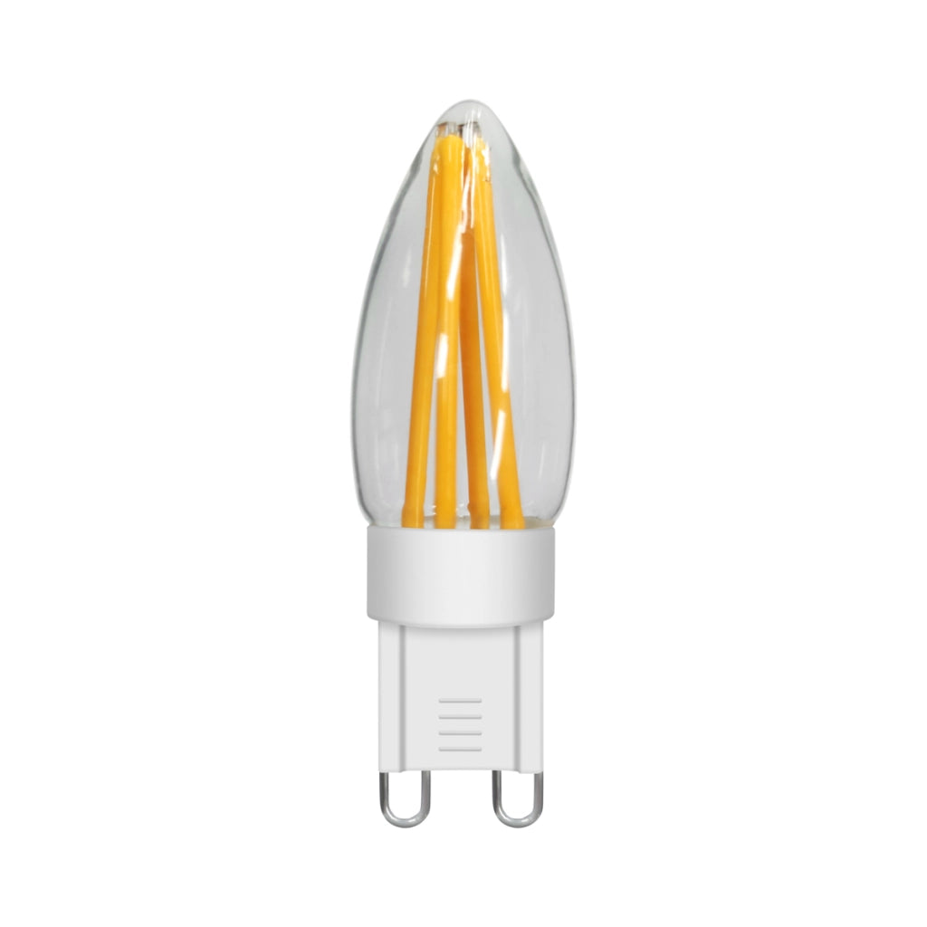 Lampadina LED G9 3W candela 3000K luce calda Italux