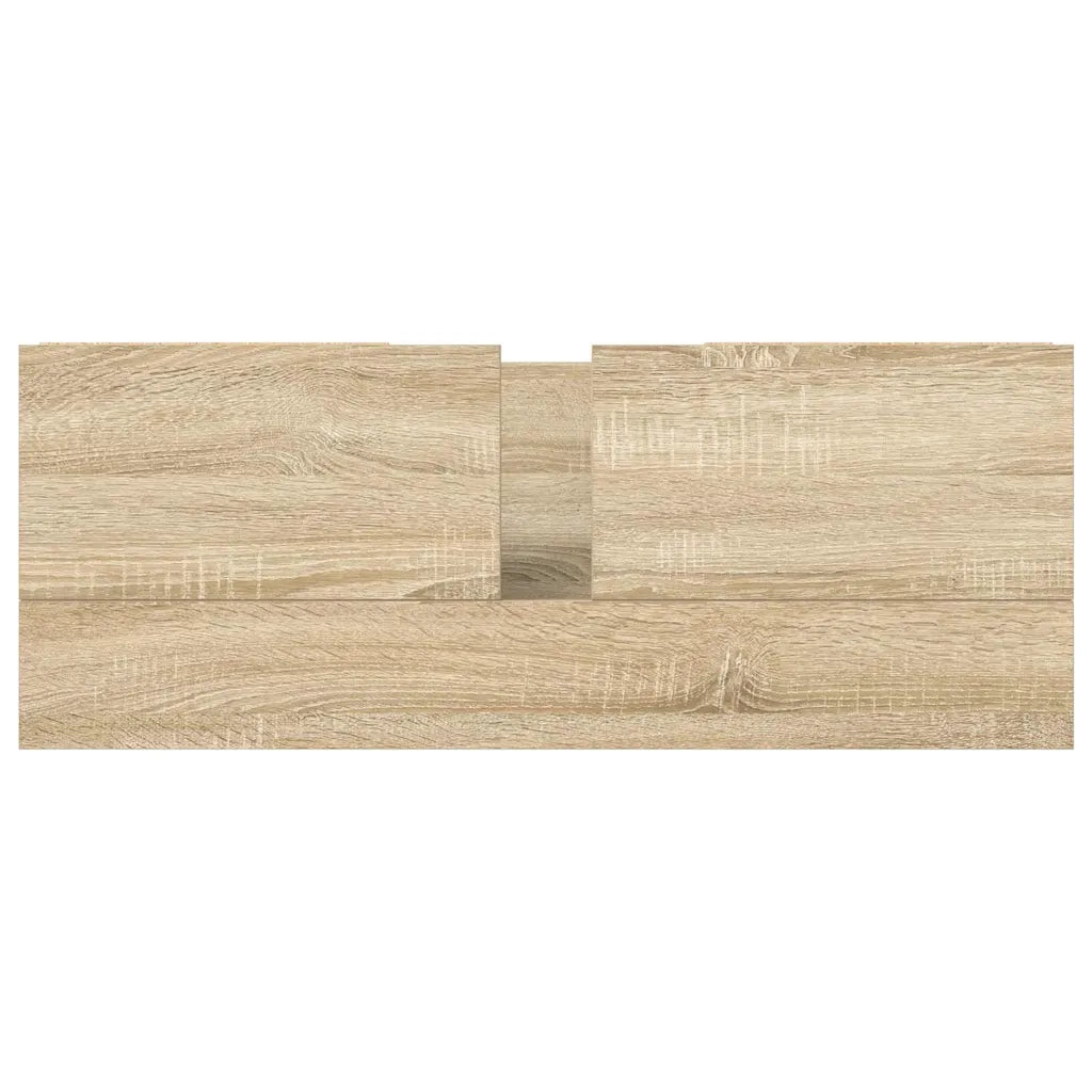 Mobile Lavabo | Armadio Lavabo con Cassetti Rovere Sonoma 90x34,5x60 cm