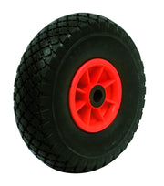 Utilia RUOTA PIENA PER CARRELLI PORTASACCHI cerchione plastica Ø mm.260