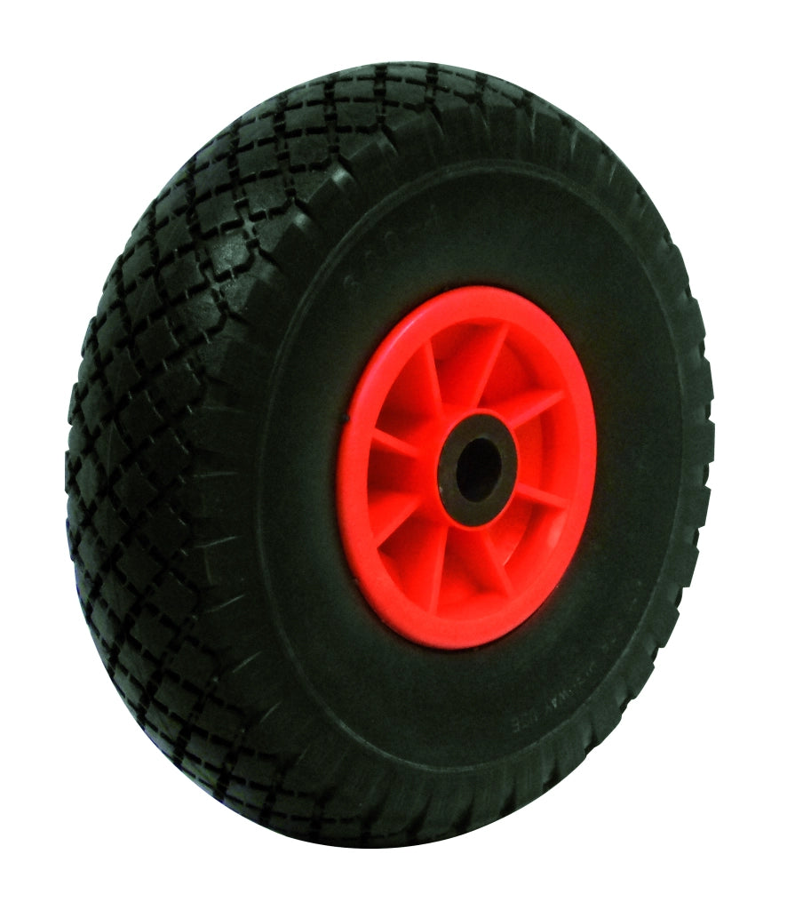 Utilia RUOTA PIENA PER CARRELLI PORTASACCHI cerchione plastica Ø mm.260