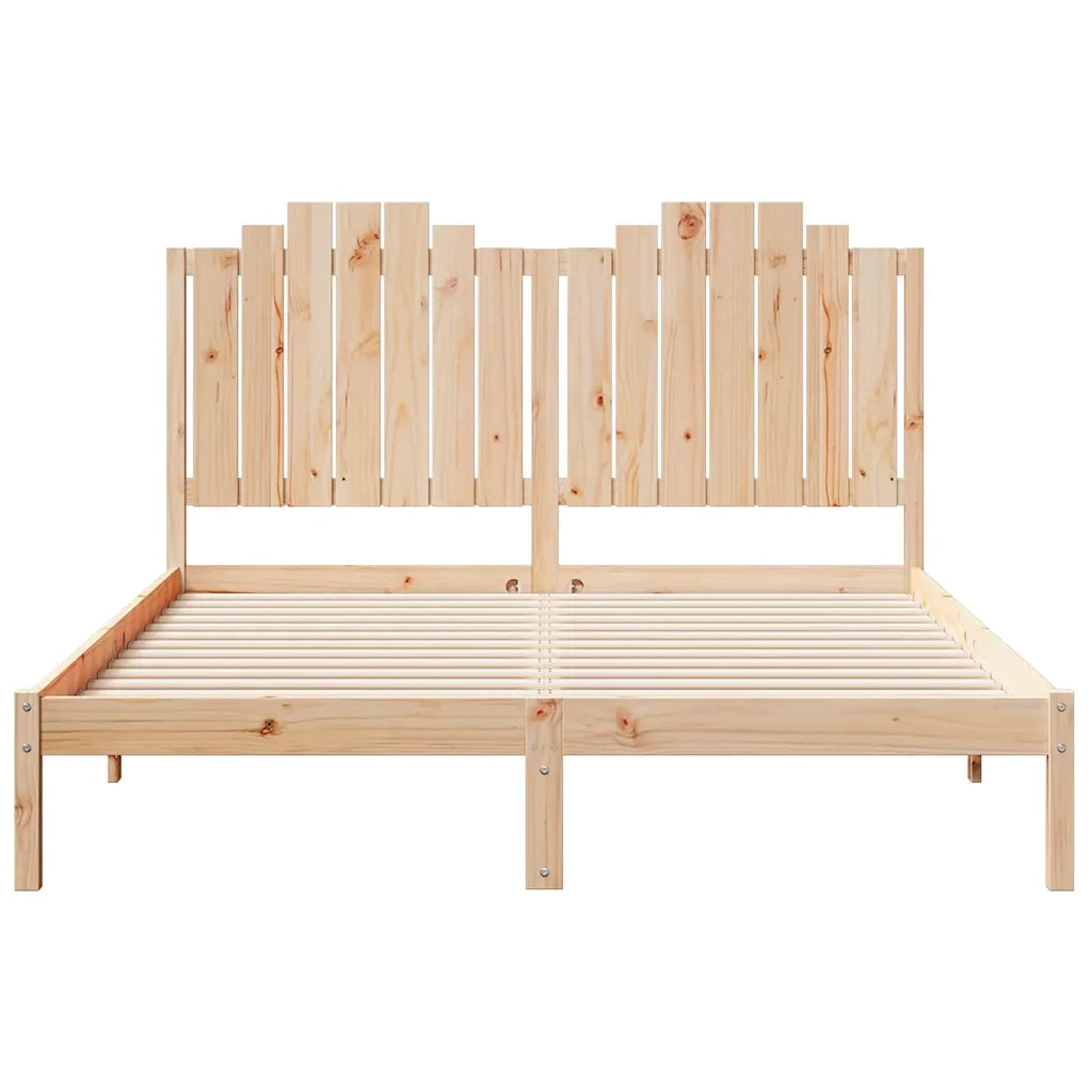 Giroletto Extra Lungo senza Materasso 160x220 cm Legno Massello 3309231