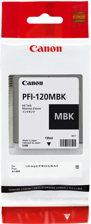 Canon Large Format Canon PFI-120 MBK Cartucce opaco nero