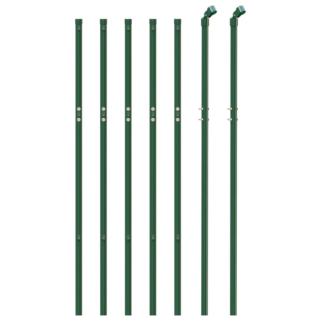 Recinzione da Giardino | Recinzione a Rete Verde 1,1x10 m