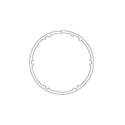 TONDO 42X1,5 COULISSE RUOTA + CORONA NICE 513.24200 AUTOMAZIONE AUTOMATISMI
