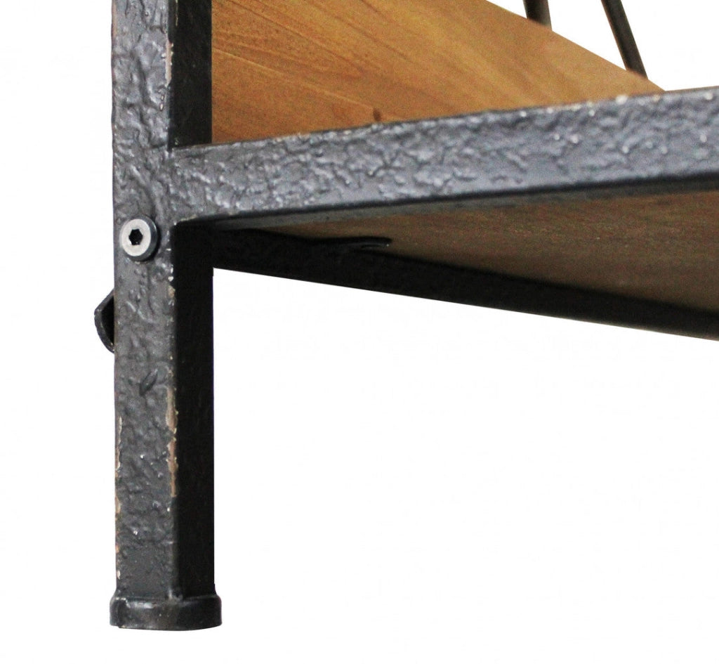 Mobile  Basil 62x49,5x147 h cm in Truciolare bilaminato Marrone