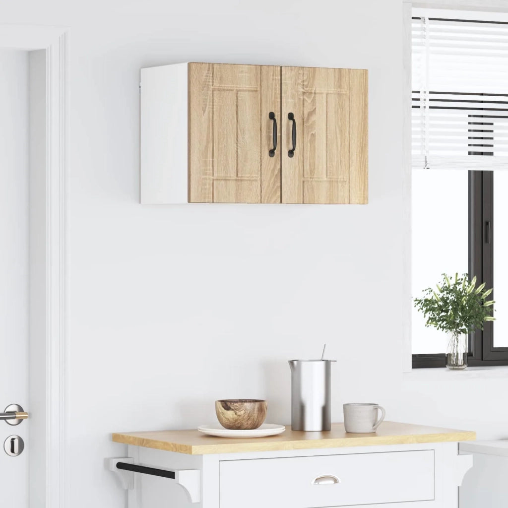 Armadietto a muro LUCCA 2 pcs Rovere Sonoma 30 x 31 x 40 cm