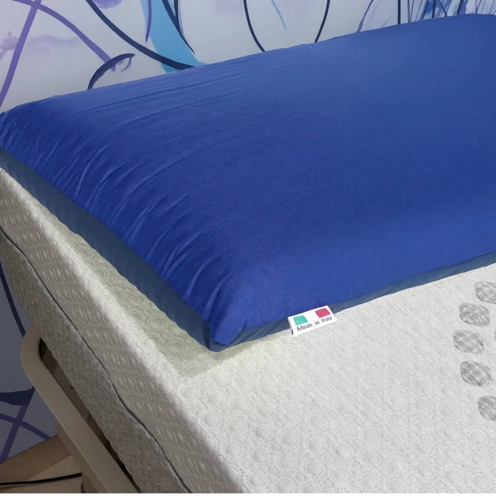 Guanciale Memory Foam Cover Impermeabile Sfoderabile - Nepitella - 50x35xh13