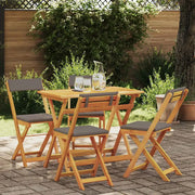 Set bistrot 5 pcs Olio Naturale Legno di Acacia Massello 4105505