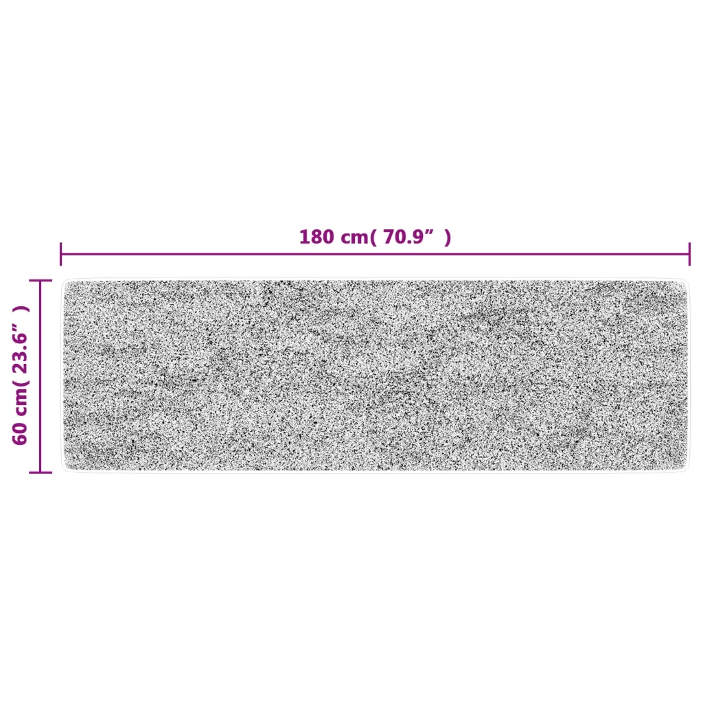 Tappeto da Cucina-Tappetino da Cucina Multicolore 60x180 cm Lavabile Antiscivolo 646207