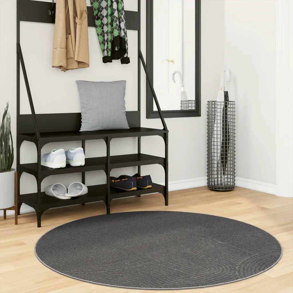 Tappeto IZA a Pelo Corto con Aspetto Scandinavo Ã˜120 cmcod mxl 111603
