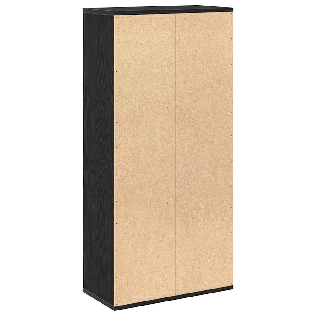 Libreria Rovere Nero 50 x 25 x 102 cm 868059