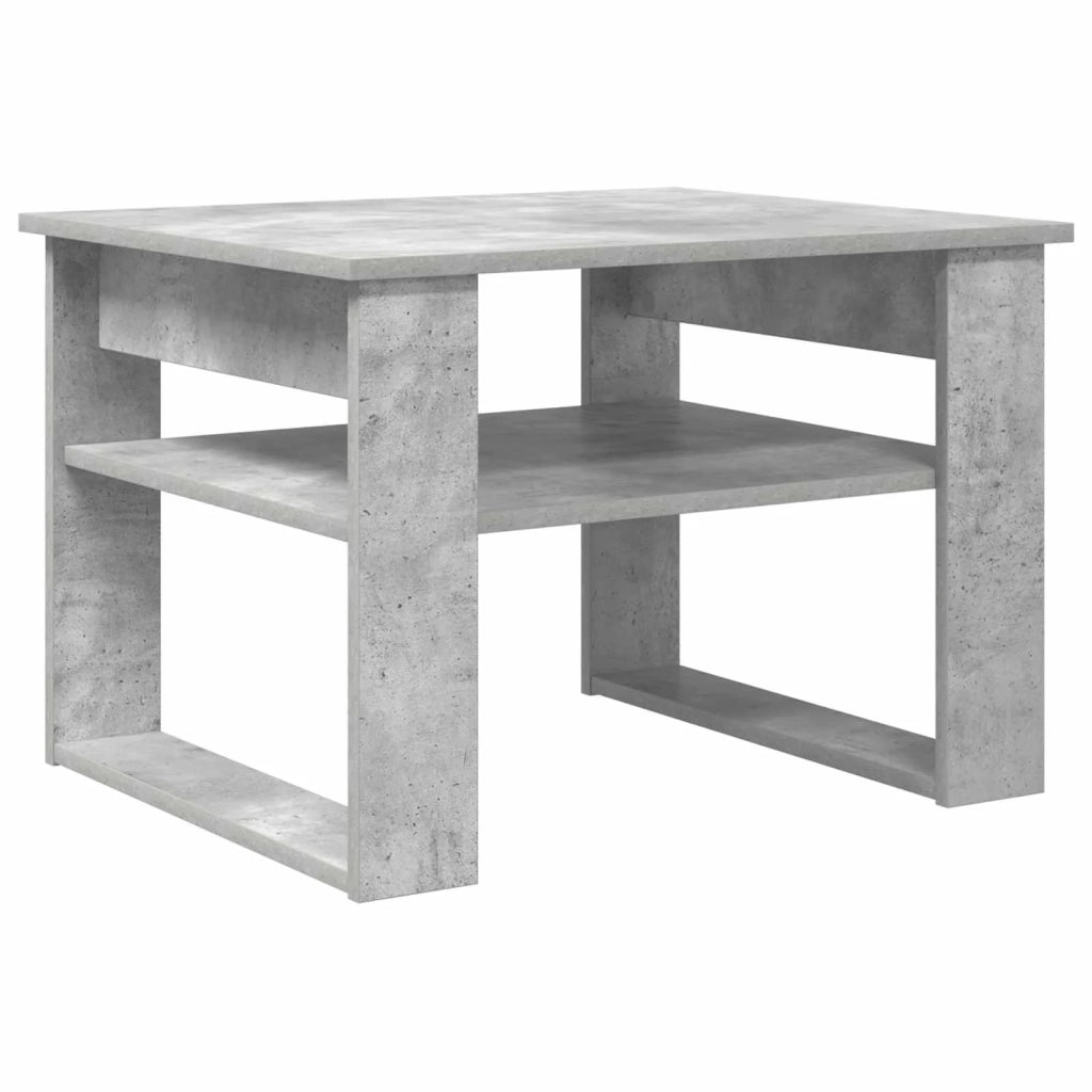 Tavolino da salotto Grigio cemento 64 x 54 x 44 cm