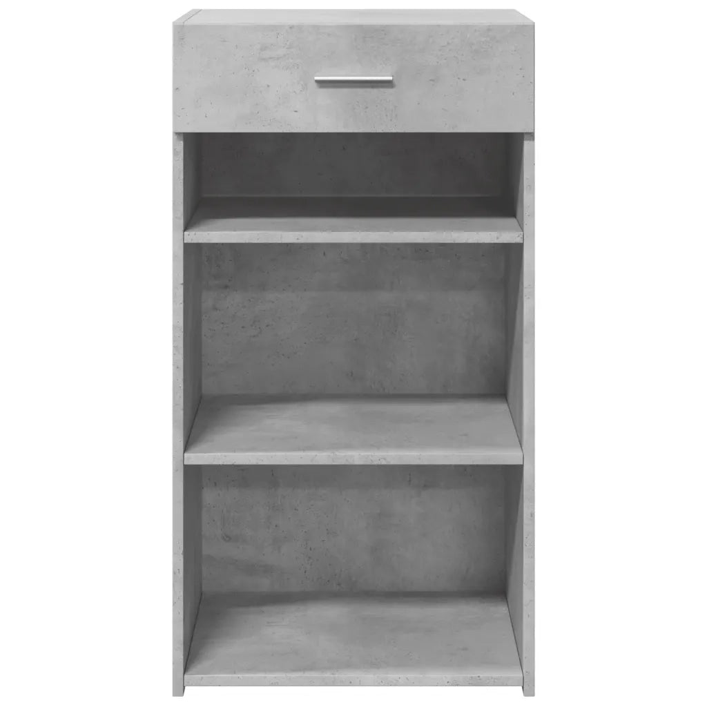 Credenza Grigio Cemento 50x42,5x93 cm in Legno Multistrato 846330