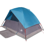 Tenda da campeggio | Tenda da campo a Cupola per 2 Persone Blu Impermeabile