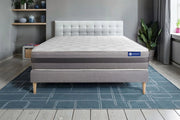 Kit rete e materasso matrimoniale Actilatex relax 140x200cm - Spessore : 24cm - Lattice e memory foam - Moderatamente rigido