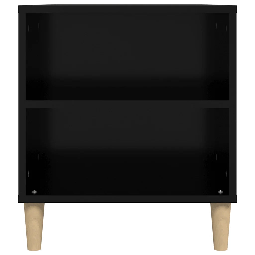 Mobile Porta TV-Mobile per TV-Credenza TV Nero 102x44,5x50 cm in Legno Multistrato 423849