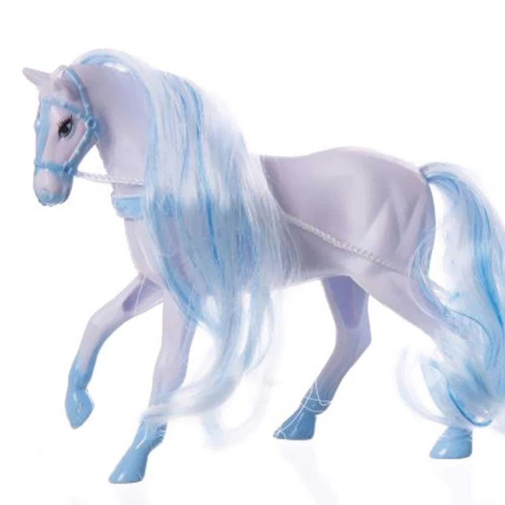 Bambola Principessa dei Ghiacchi Con Carrozza Cavallo e Accessori Gioco Bambini