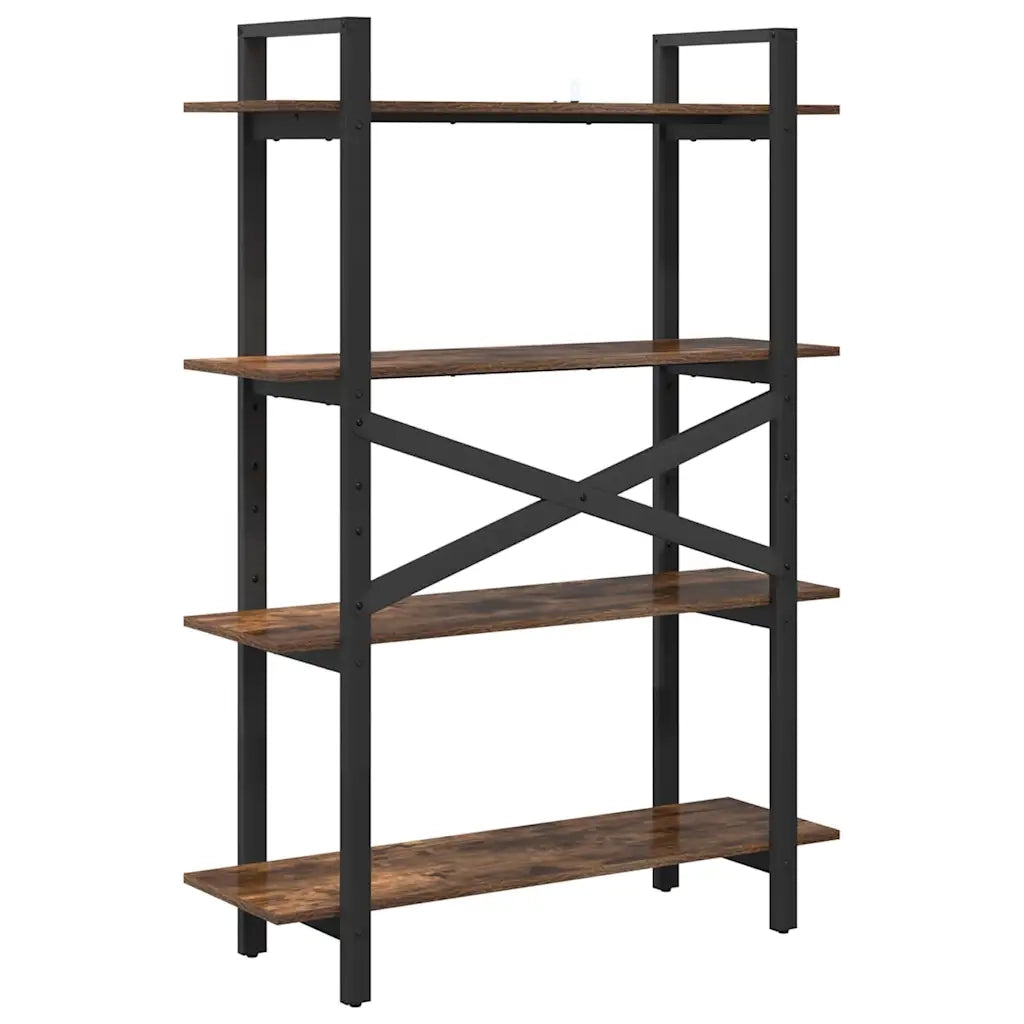Libreria 4 livelli 100 x 33,5 x 140 cm Legno ingegnerizzato 883942