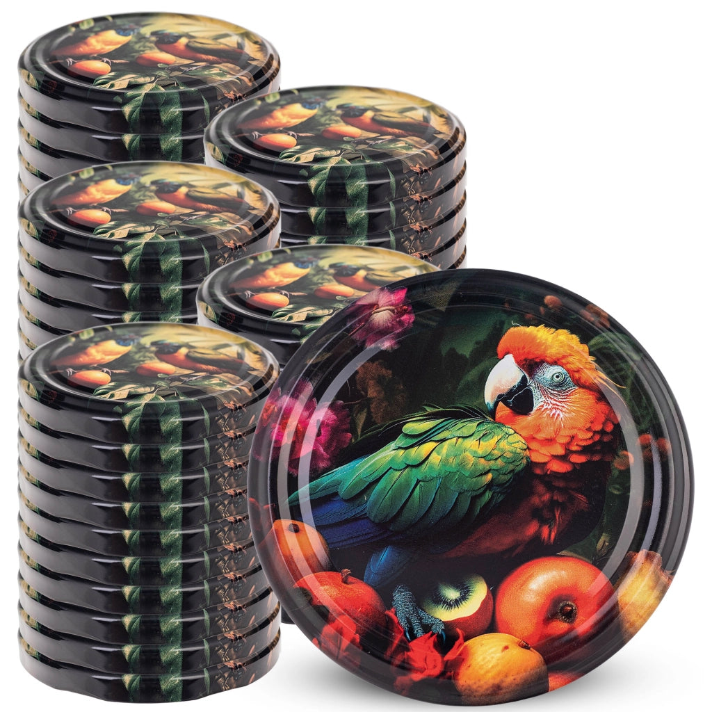 KADAX 50x Jar Caps Fi 82 Tappi per Barattoli Coperchi Conserva