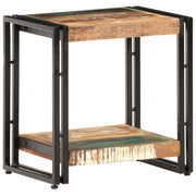 Tavolino Laterale 40x30x40 cm in Legno Massello di Recupero cod mxl 29799
