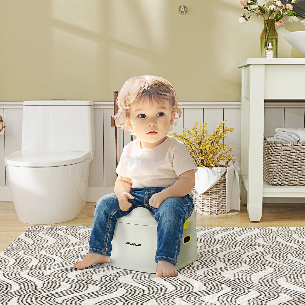 Vasino Bambini 3 in 1 con Vaschetta Rimovibile ¨C zephmum ¨C Grigio 6 Mesi-6 Anni