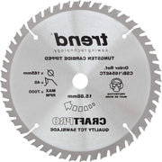 Lama circolare per sega TCT per CraftPro - taglio sottile - diametro 165 mm - 48 denti - lunghezza asse 1588 mm - carburo di tungsteno getipato