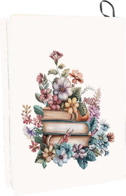 Patroni di fiori elastici per copertine di libri da 9 x 11 pollici con copertina rigida
