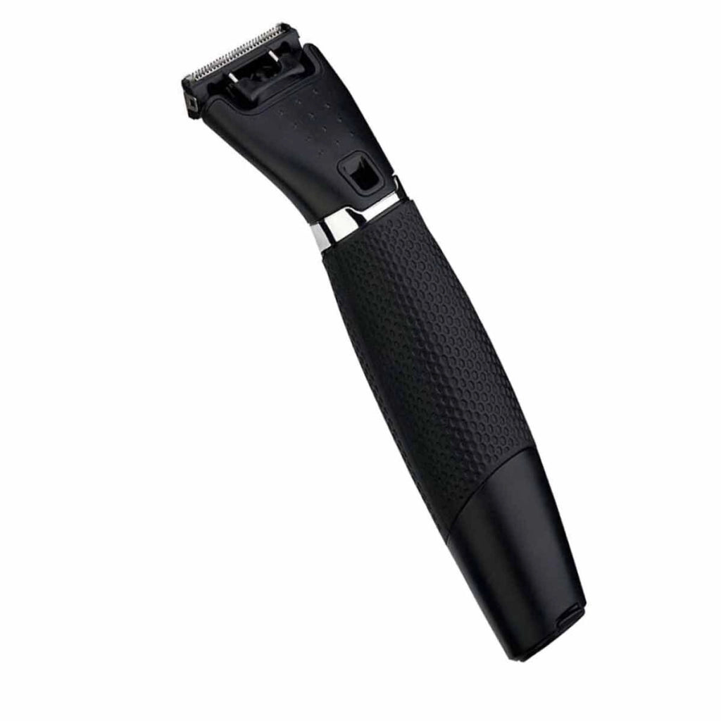 SOGO Regolabarba e Tagliacapelli Senza Fili 7W Nero - Lama in Acciaio, Pettine Regolabile 1-10mm, Autonomia 60 Min, Ricaricabile USB