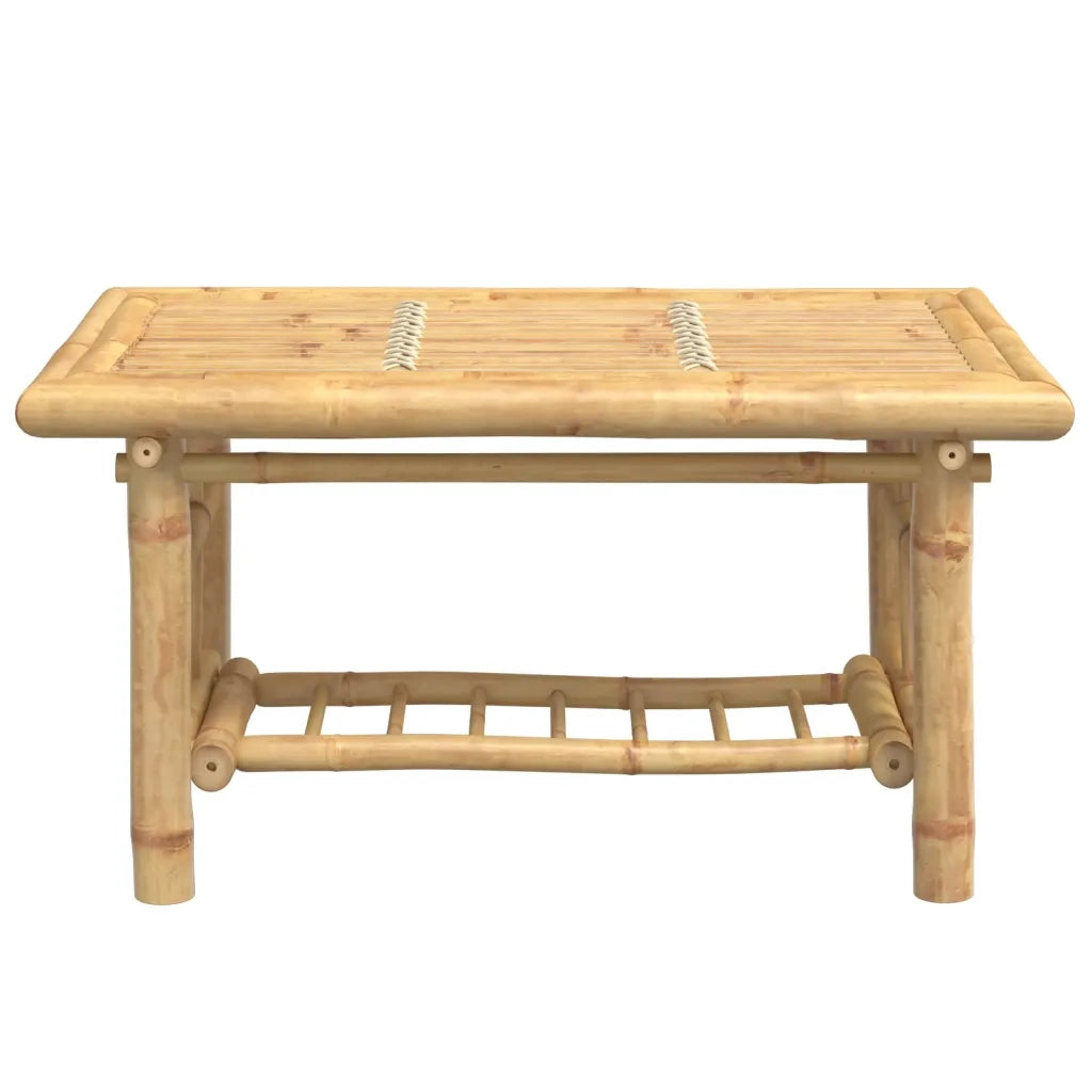 Tavolino da Salotto-Tavolino da soggiorno-Tavolo 70x45x36 cm in Bamb¨´