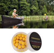 Aas Pop-Up Boilies 30 Stuks - Aroma Aardbeia/Zucchero di Patata - Alta Densità - Grande Potere di Galleggiamento - Peso Ultraleggero - Materiale Zucchero di Patata Aroma Aardbeia