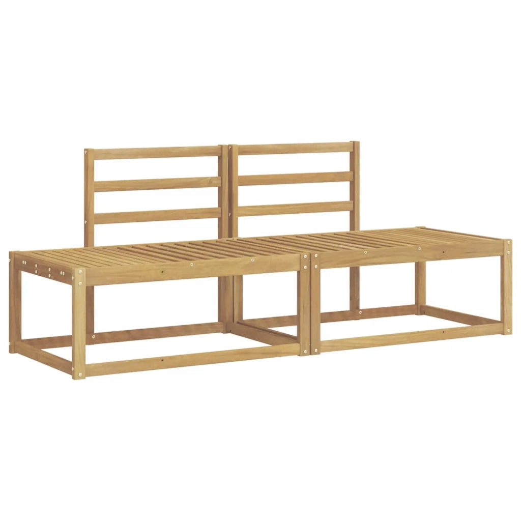 Set di divani da esterno 2 pcs Bianco 182,5 x 63 x 73 cm 3388173