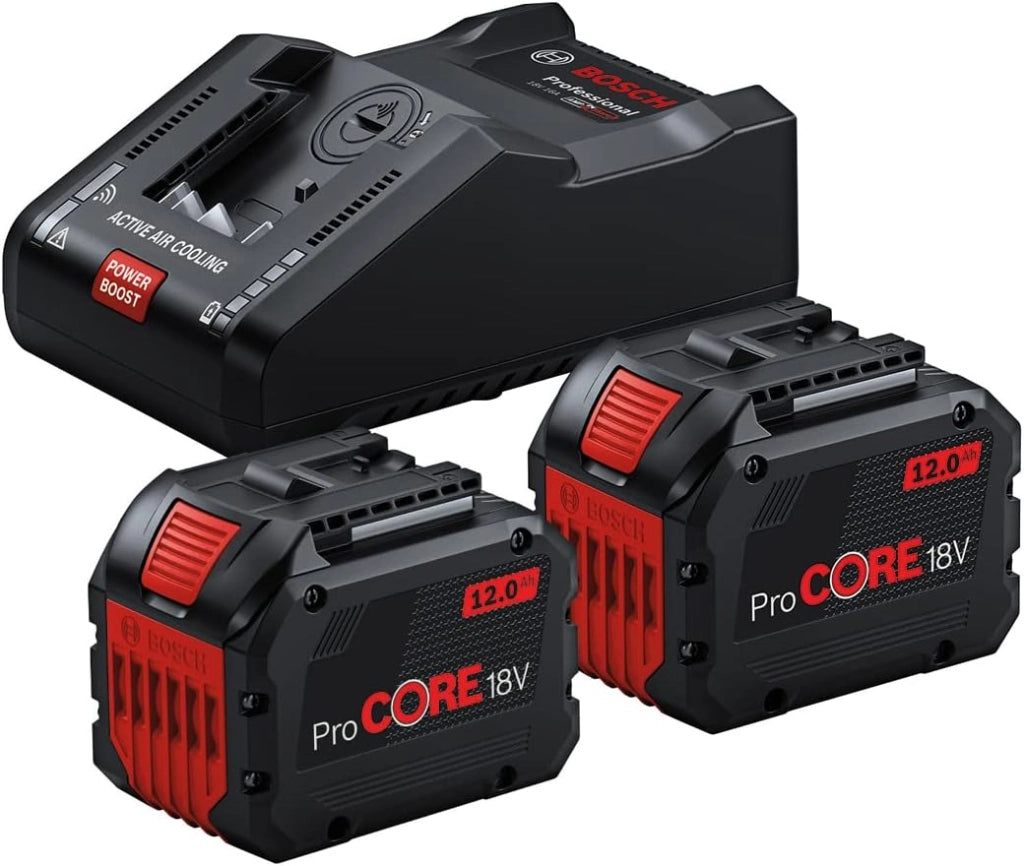 Bosch Professional 1600A016GP Batteria ProCORE18V 8.0 Ah + Caricatore Gal 18V-160 C, in Scatola, 18 V, Blu
